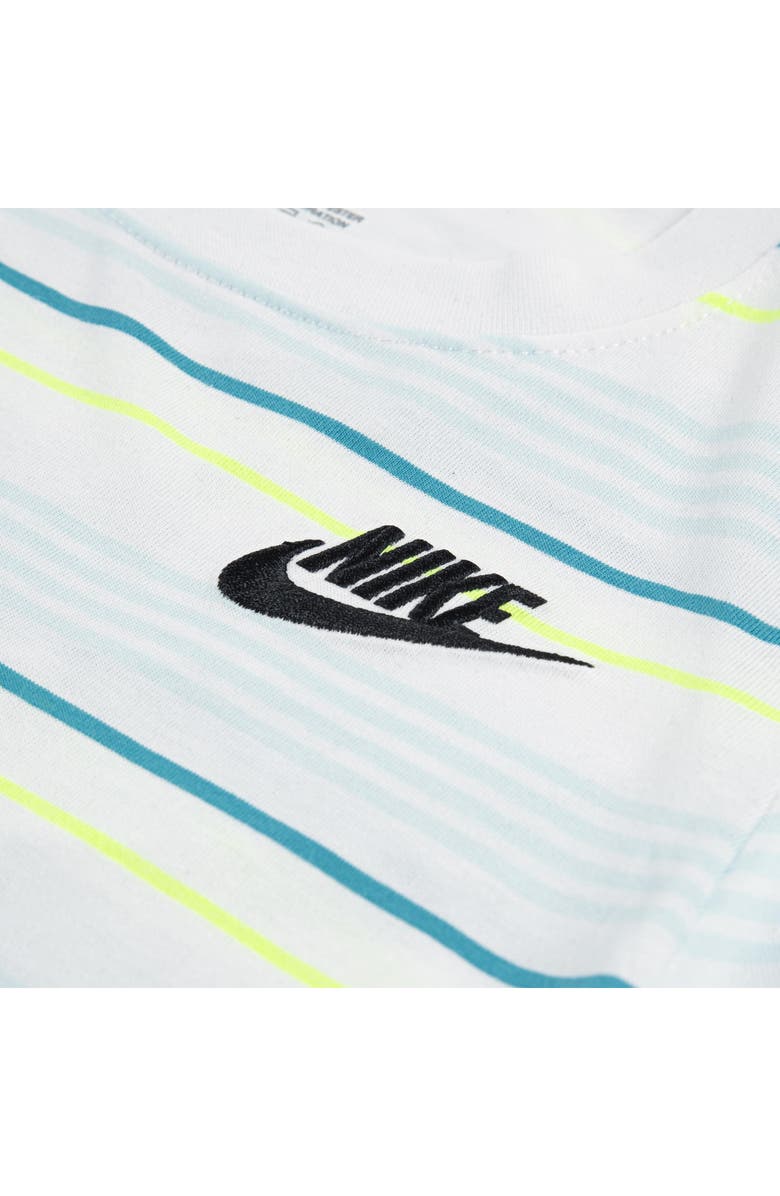 Nike Kids' Sportswear Stripe T-Shirt & Knit Shorts Set, Alternate, color, 