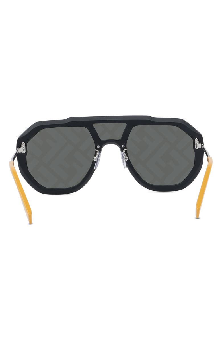 Fendi 'Fendi Mask Logo Sunglasses, Alternate, color,