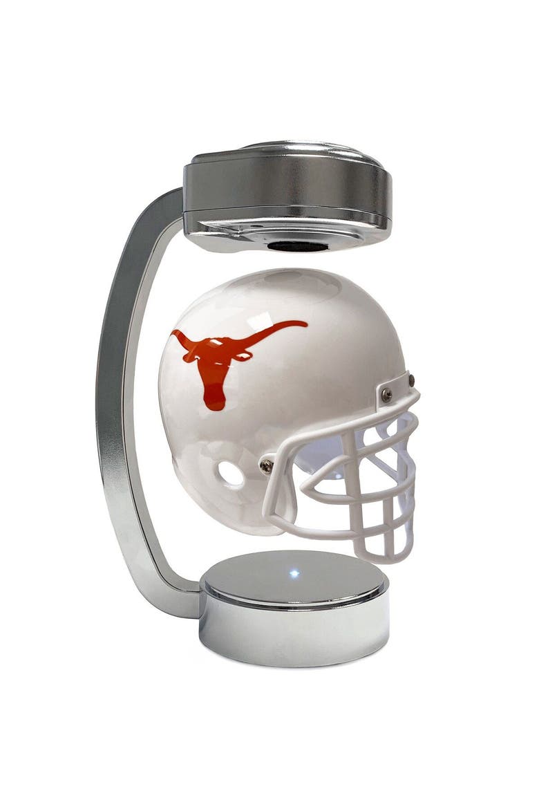 Texas Longhorns Chrome Base Mini Hover Helmet, Main, color, White