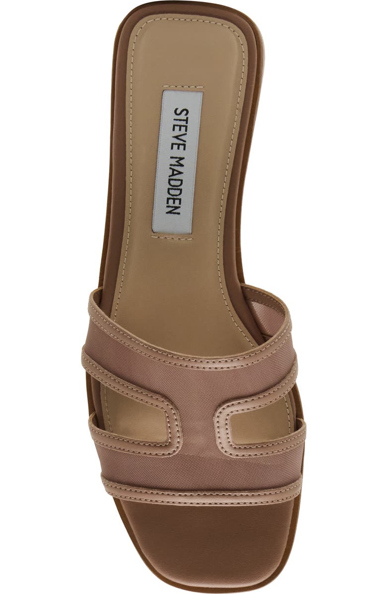Steve Madden Hazel Slide Sandal, Alternate, color, Mocha