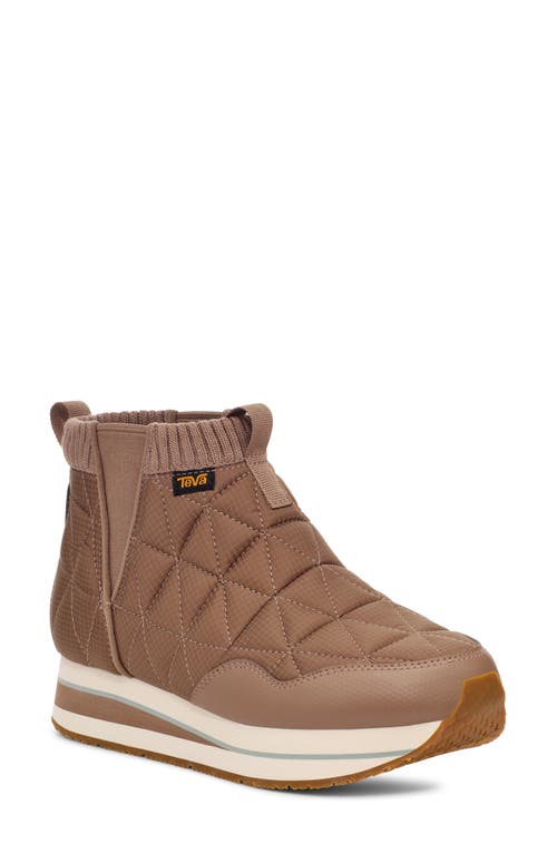 Teva ReEmber Mid Platform Bootie in Caribou 