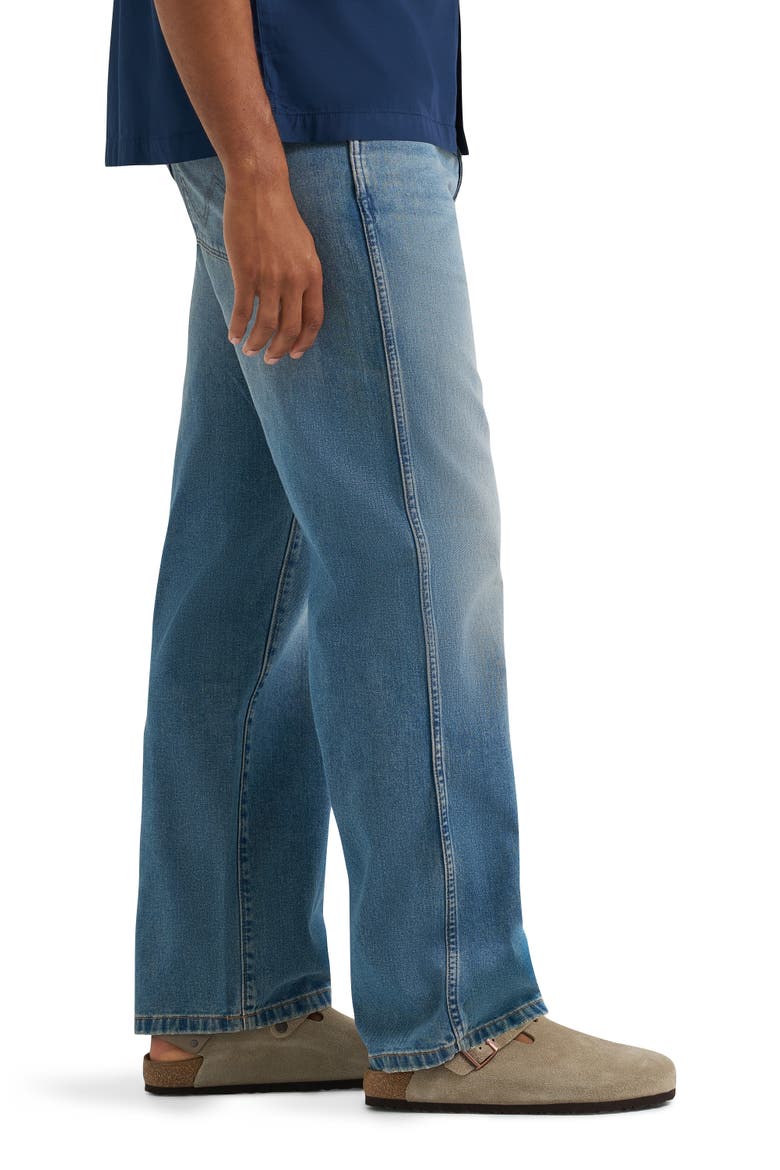 Loose Straight Leg Jeans, Alternate, color, AUTHENTIC MEDIUM