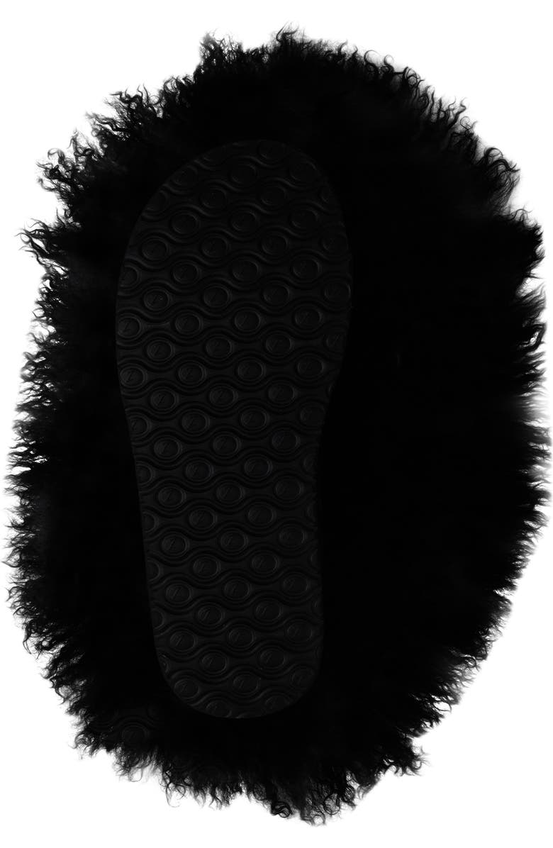 ZIGI Eliza Genuine Shearling Bootie, Alternate, color, Black