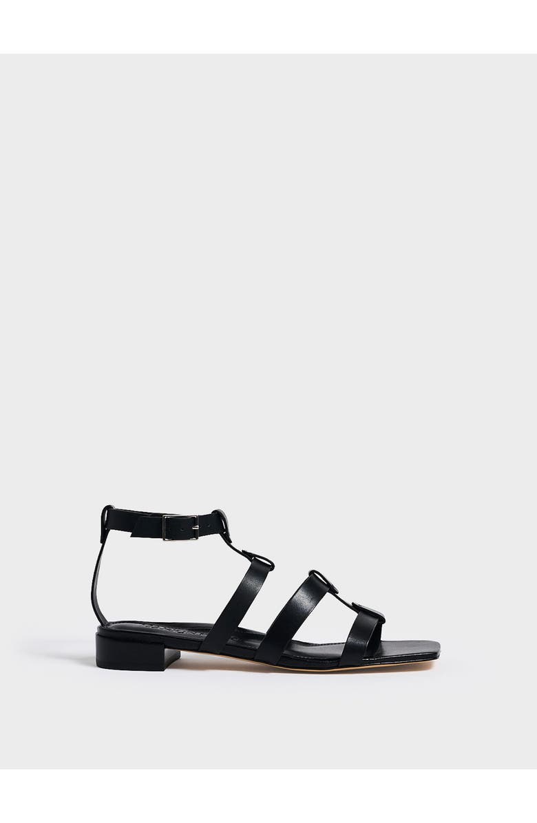 MARION PARKE Charlie Flat | Nappa, Main, color, Black
