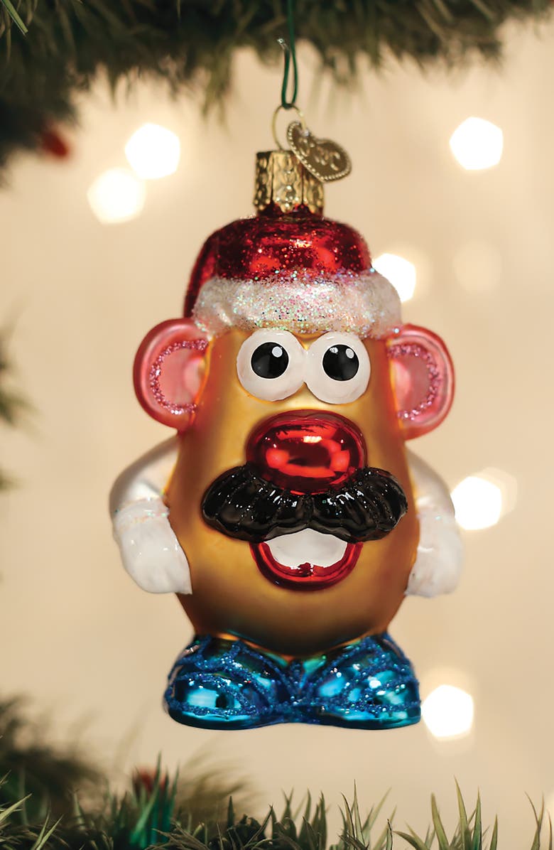 Old World Christmas Mr. Potato Head Glass Ornament, Alternate, color, Red/Gold/Blue