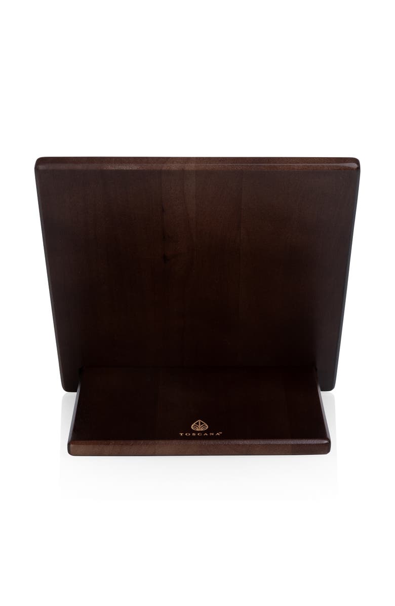 Toscana Cookbook Tablet Stand, Alternate, color, Stained Parawood