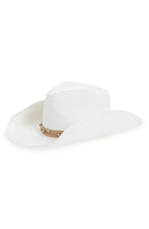 Rhinestone Band Cowboy Hat