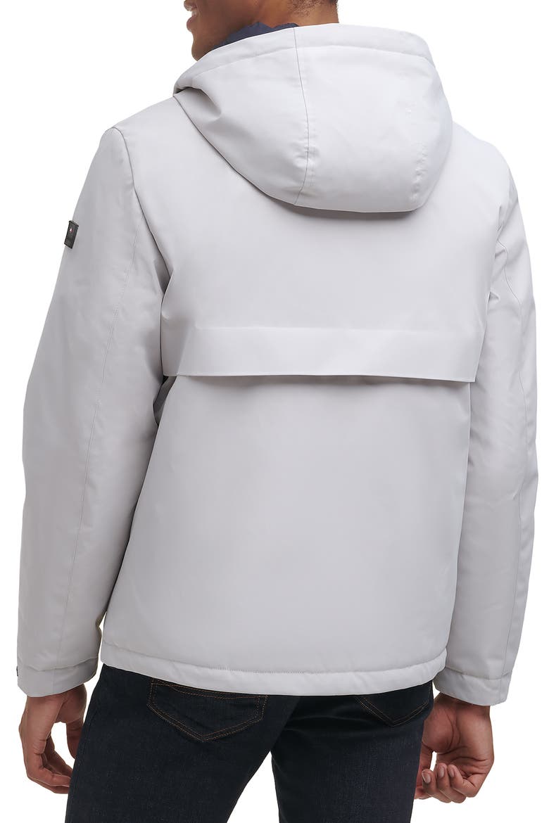 Performance Hooded Jacket, Alternate, color, SILVER