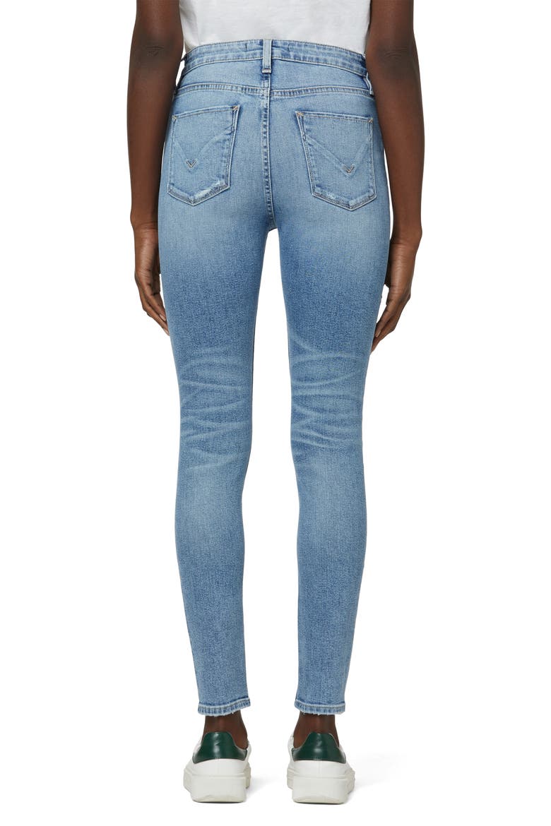 Barbara High Waist Ankle Super Skinny Jeans, Alternate, color, MAGIC MOON