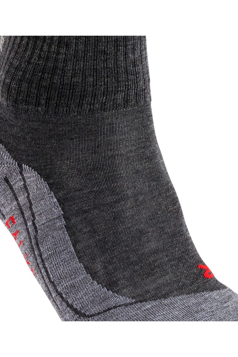 TK5 Wander Short Hiking Socks, Alternate, color, Asphalt Melange