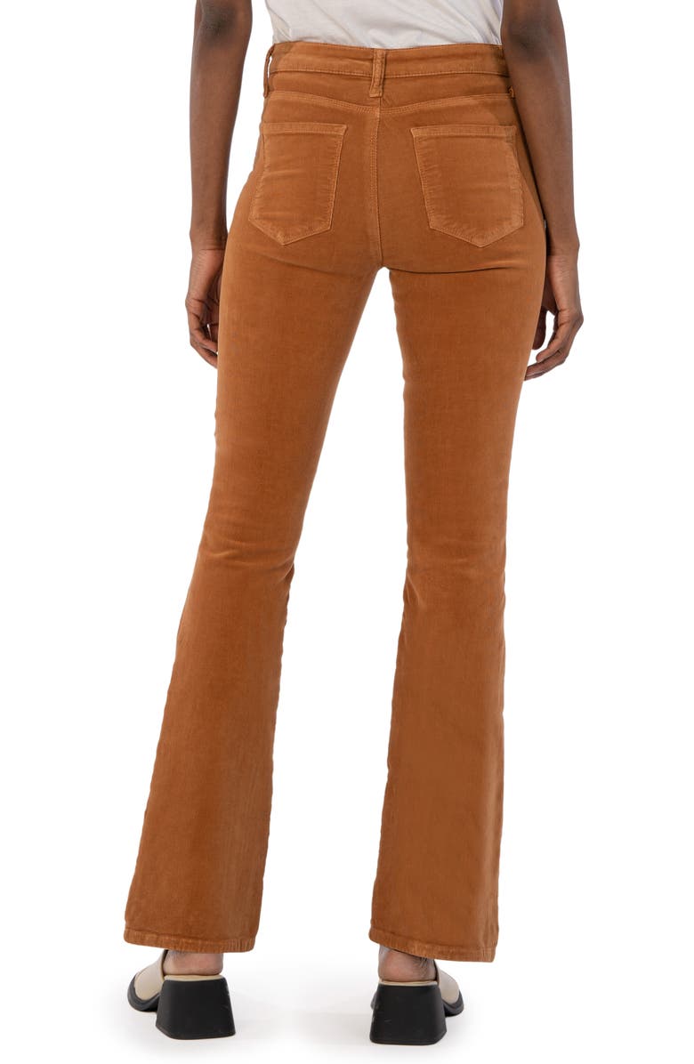 KUT from the Kloth Ana Fab Ab High Waist Corduroy Flare Jeans, Alternate, color, 