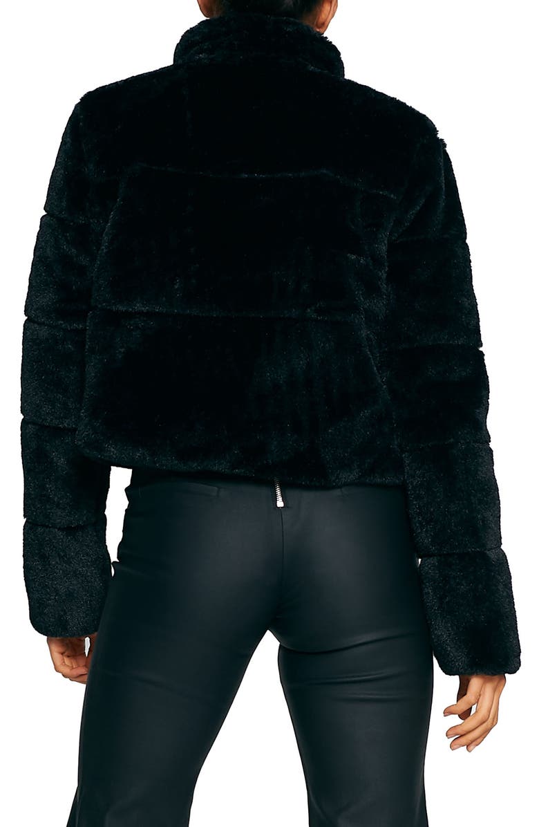 Tiger Mist Bridget Faux Fur Puffer Jacket, Alternate, color,