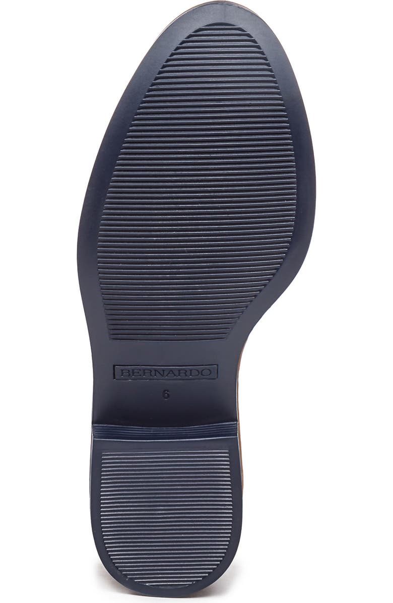 Bernardo Footwear Bernardo Lacey Short Waterproof Rain Boot, Alternate, color, Navy Pvc