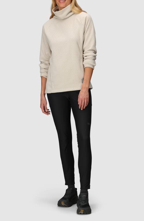 Outdoor Research Trail Mix Xt Fleece Cowl Neck Top In Neutral