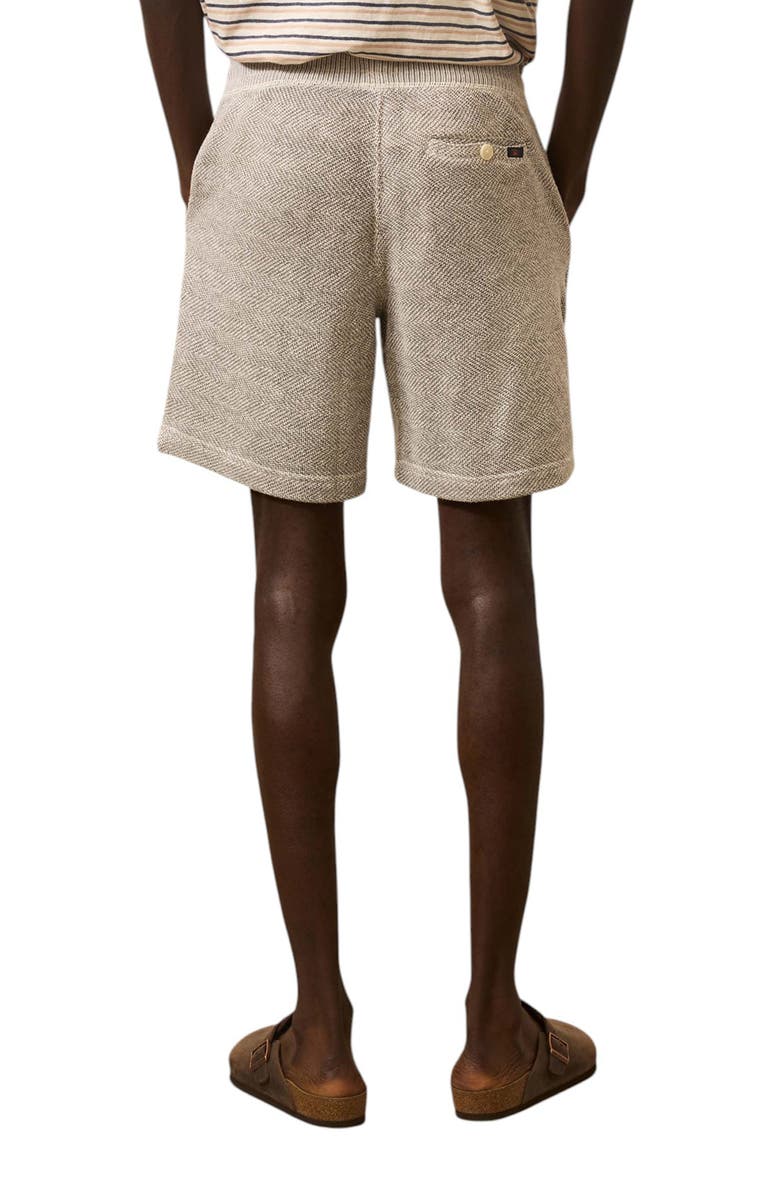 Faherty White Water Organic Cotton Blend Drawstring Shorts, Alternate, color, 