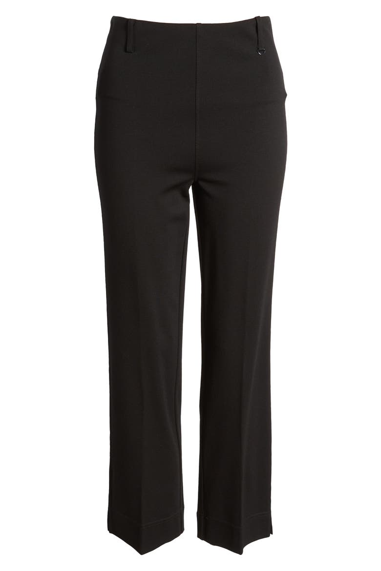 Lyssé Baby Bootcut Pants, Alternate, color, BLACK