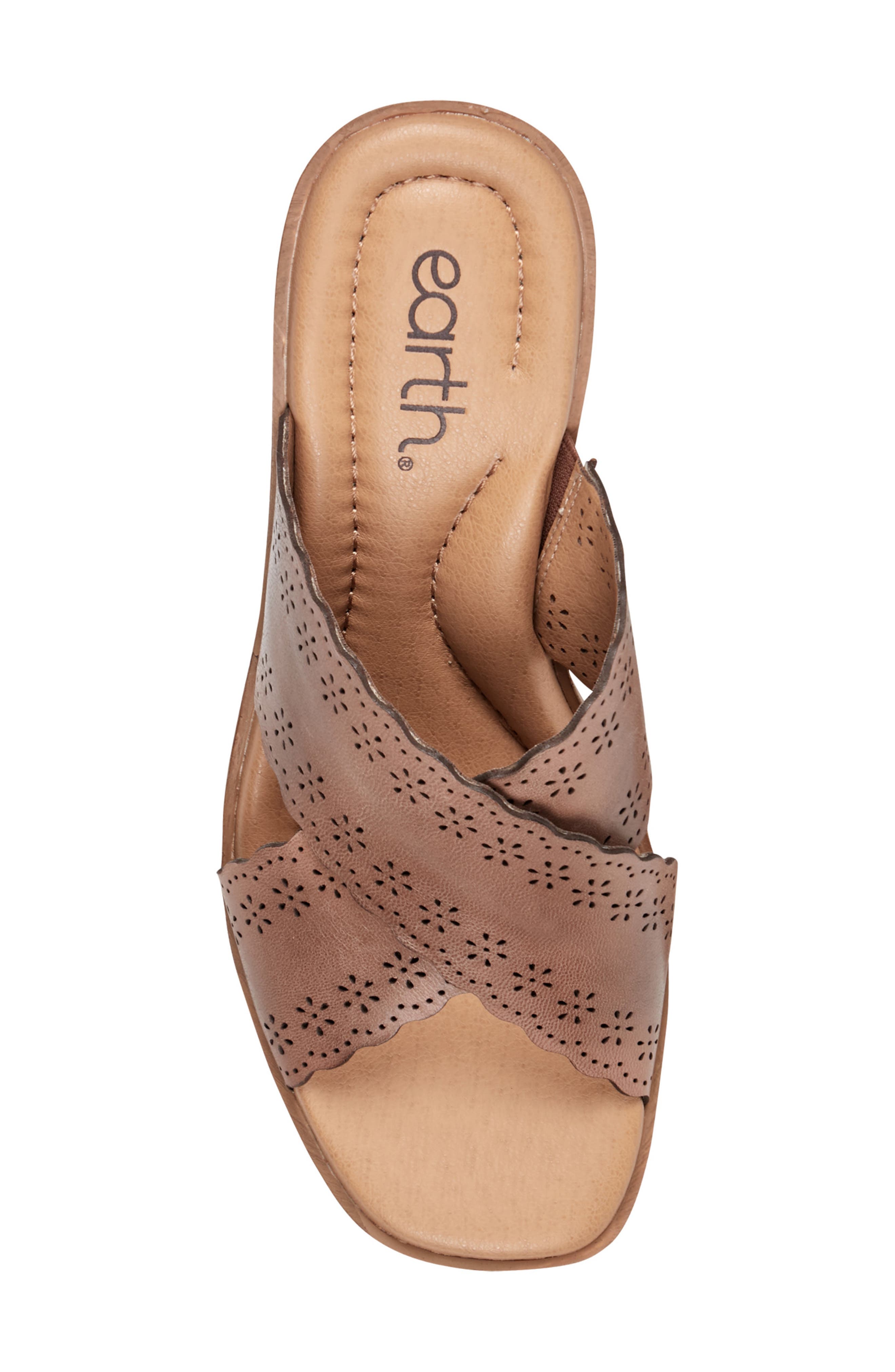 Earth<sup>®</sup> Qamra Platform Sandal, Alternate, color, Med Natural