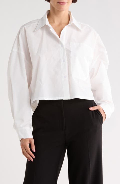 Cropped Cocoon Shirt