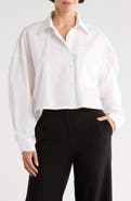 PATRIZIA LUCA Cropped Cocoon Shirt