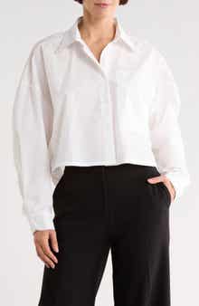 PATRIZIA LUCA Cropped Cocoon Shirt