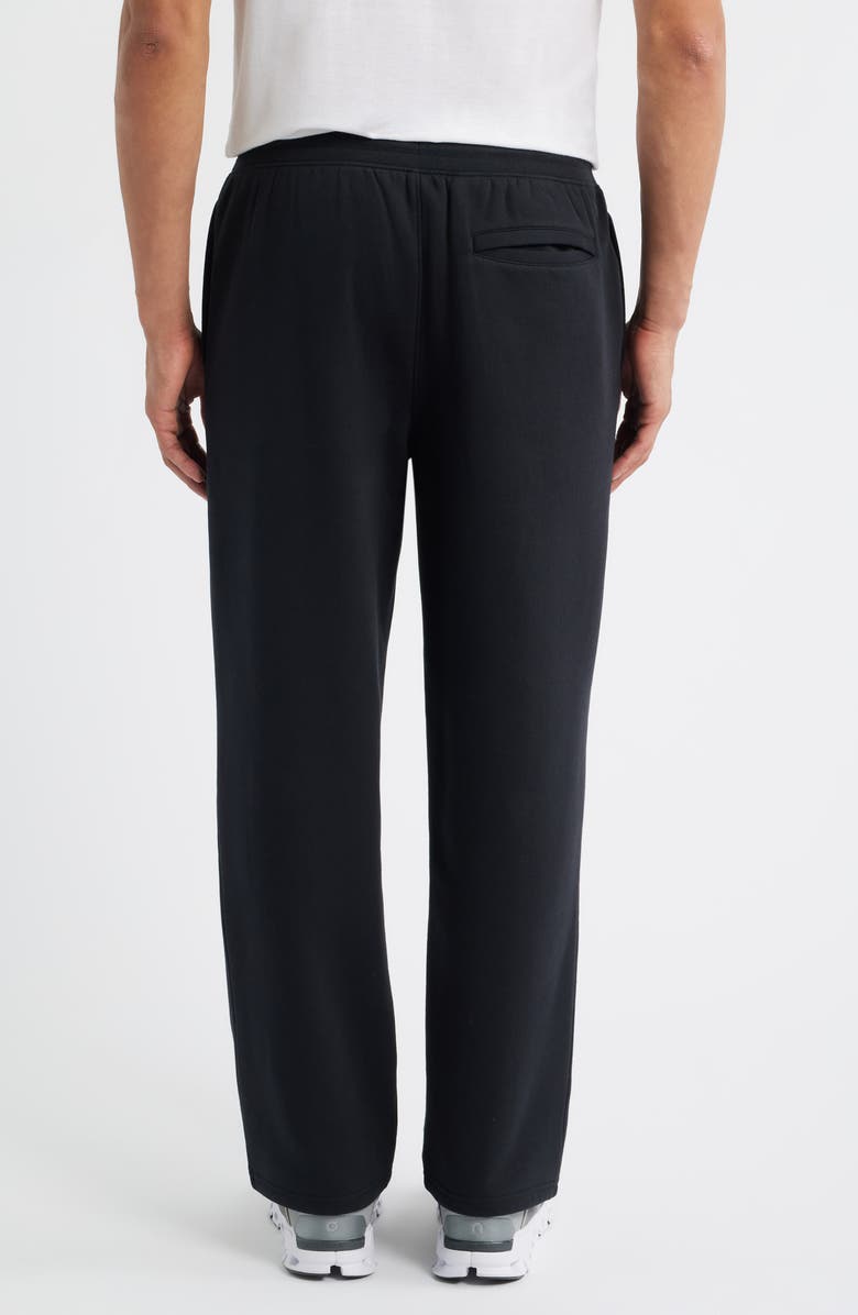 Zella Vital Fleece Pants, Alternate, color, Black Caviar