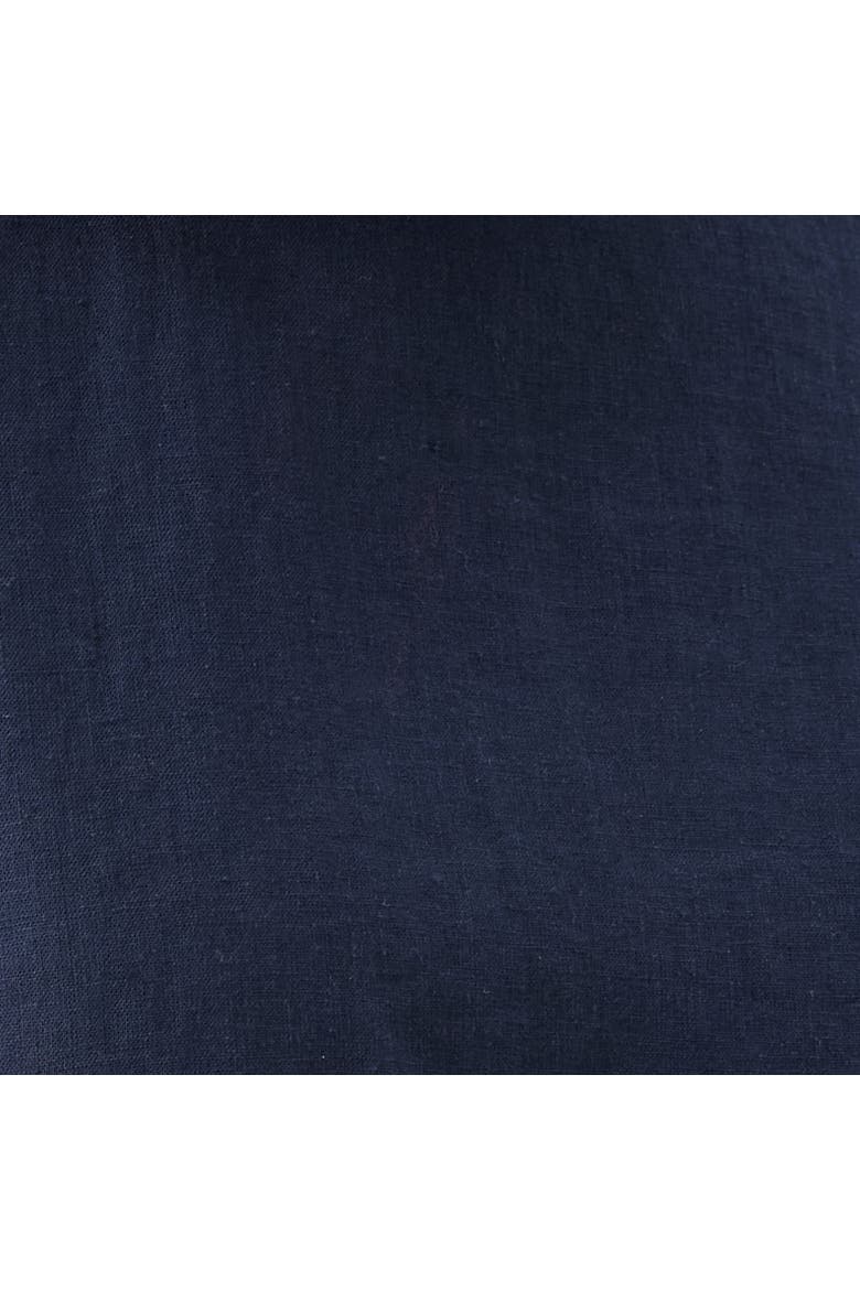 Lena Linen Nursing Dress, Alternate, color, Navy