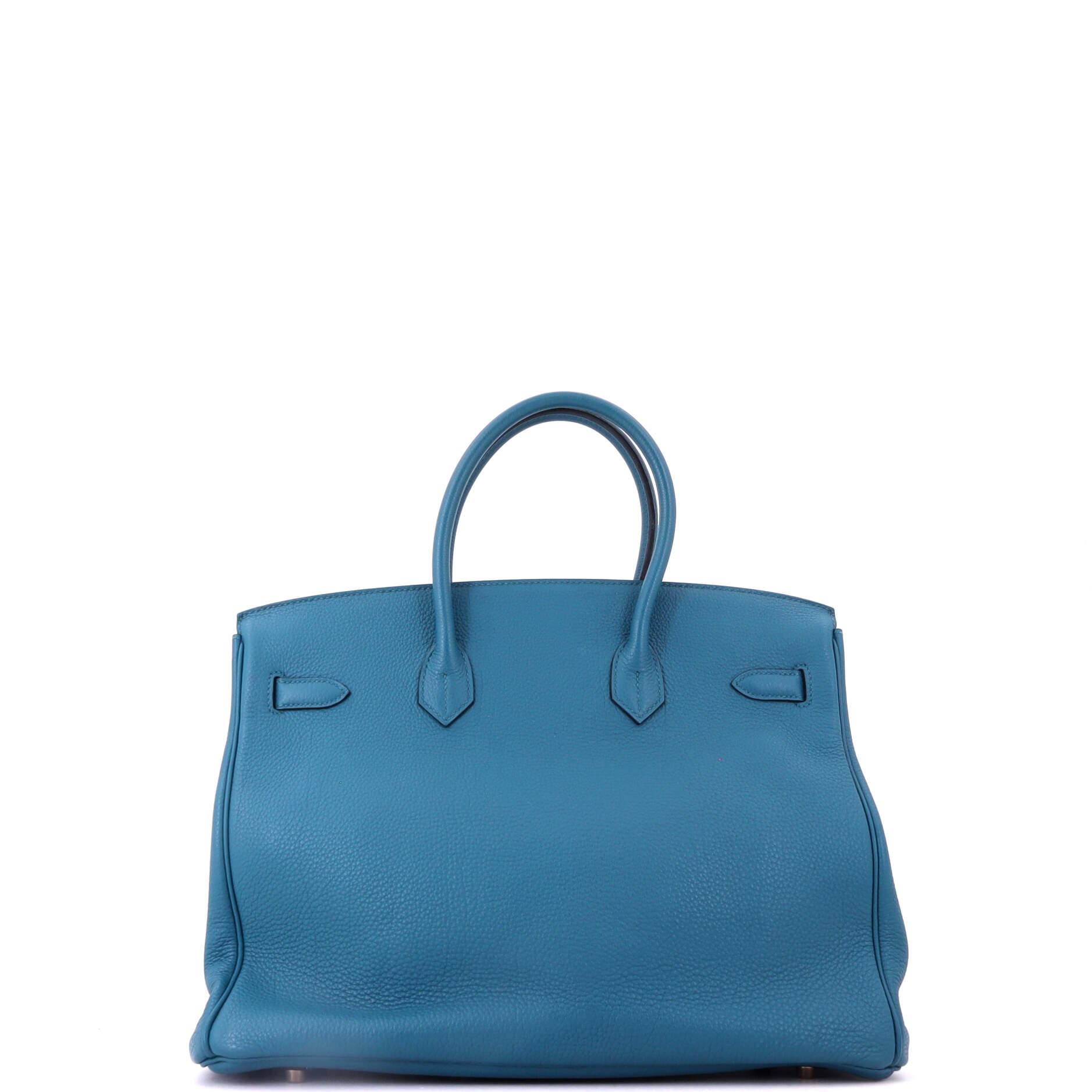 Birkin Handbag Blue Togo with Gold Hardware 35, Alternate, color, Colvert