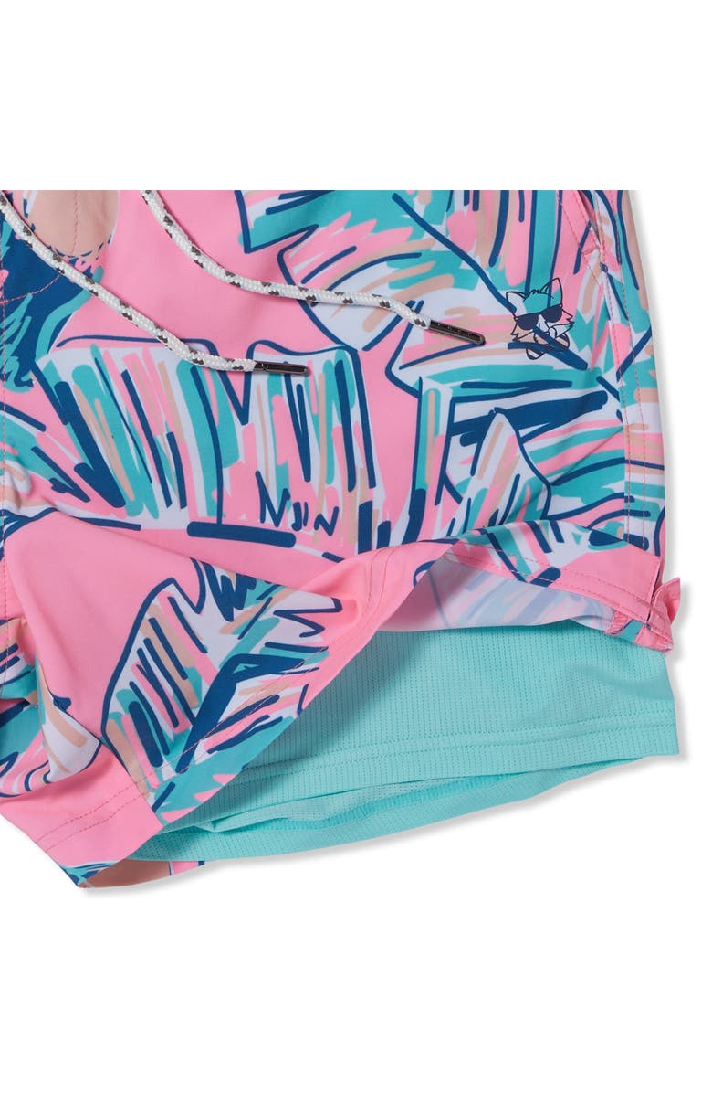 Party Pants Captain Toucan Sport Swim Trunks, Alternate, color, Pink