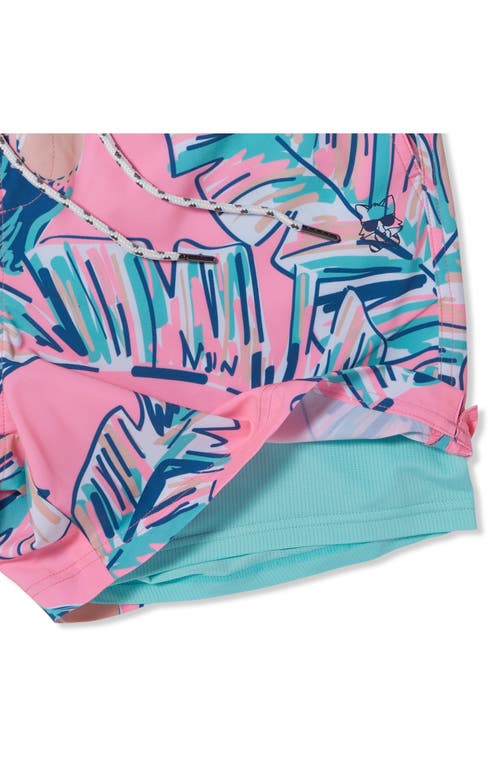 Party Pants Captain Toucan Sport Swim Trunks In Pink