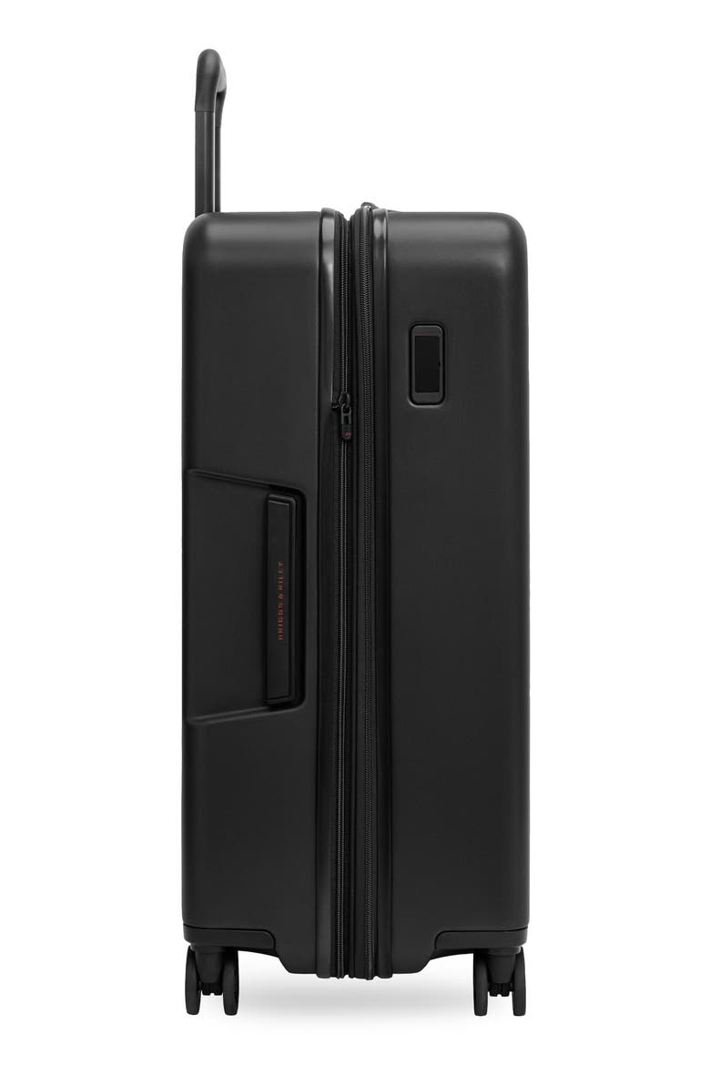 ZDX 27 Inch Hardside Expandable Spinner Suitcase, Alternate, color, BLACK