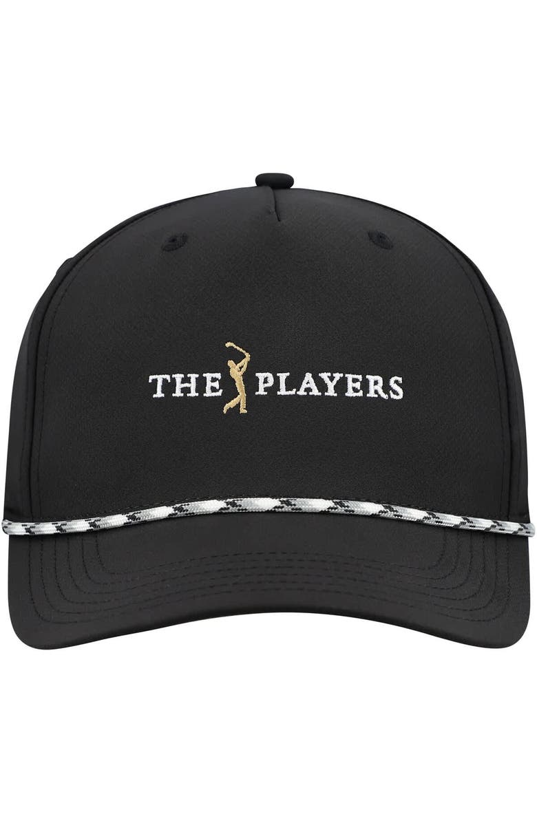 AHEAD Men's Ahead  Black THE PLAYERS Alto Rope Adjustable Hat, Alternate, color, Black