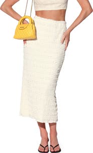 Walter Baker Roya Ruffle Midi Skirt