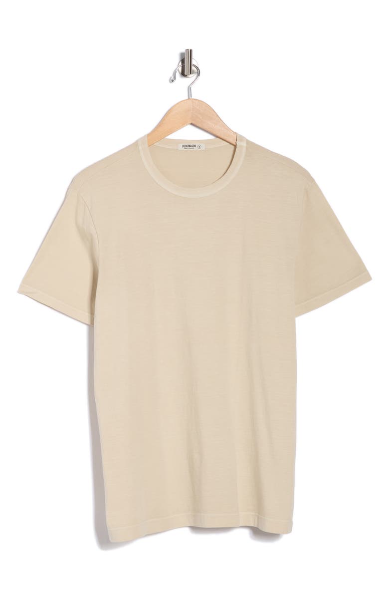 BUCK MASON Classic Cotton T-Shirt, Main, color, Pale Sand