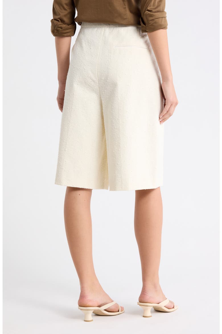 Tualy Tweed Shorts, Alternate, color, OPEN WHT