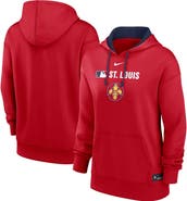 Nike Women's Nike Red St. Louis Cardinals Authentic Collection City Connect Performance Pullover Hoodie
