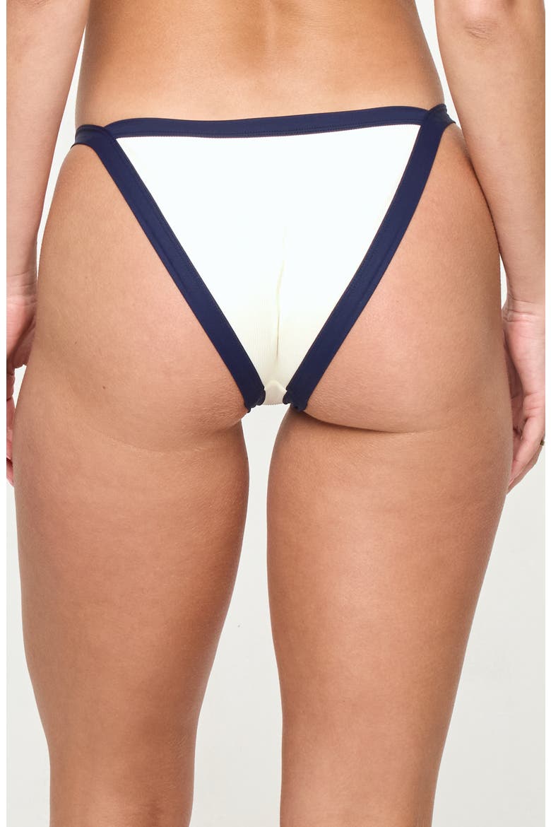 Mackenzie Full Bikini Bottoms, Alternate, color, MIDNIGHT/ CREAM