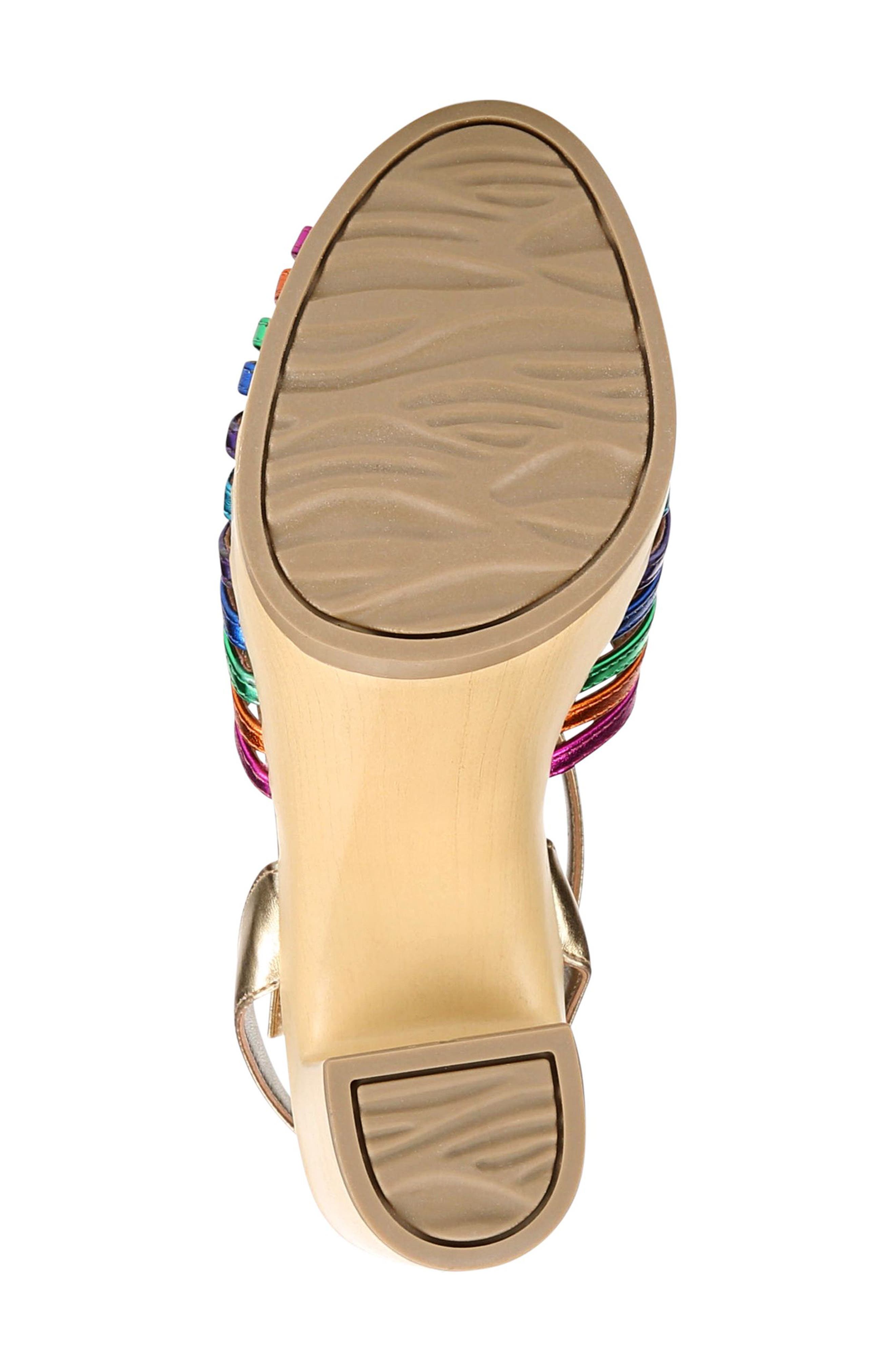 Franco Sarto Willow Ankle Strap Platform Sandal, Alternate, color, 