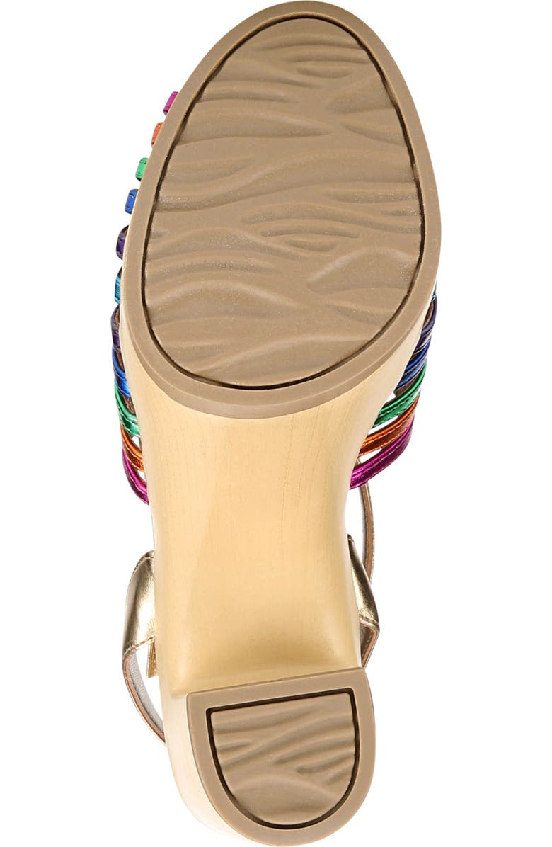 Franco Sarto Willow Ankle Strap Platform Sandal, Alternate, color,