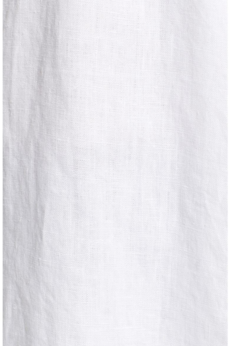 Belted Sleeveless Linen Duster, Alternate, color, ULTRA WHITE