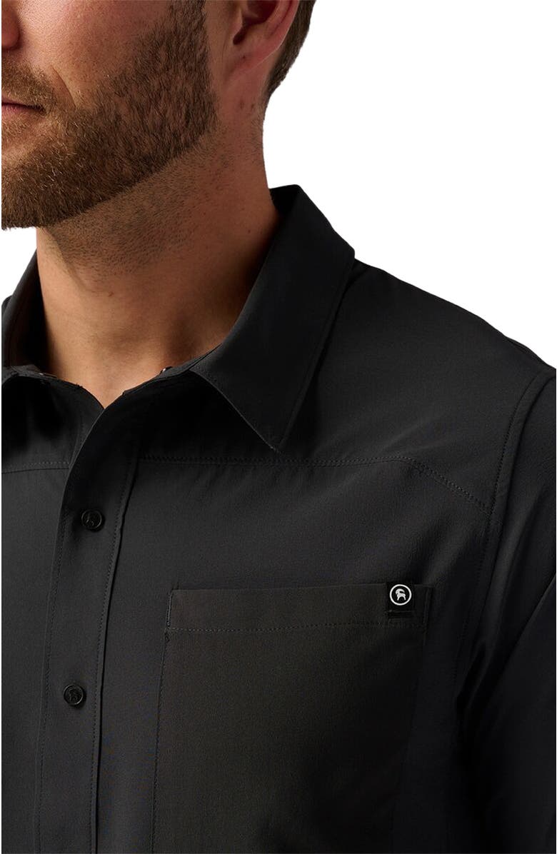 Backcountry Slickrock Short-Sleeve Button-Up Jersey - Men's, Alternate, color, Black