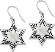 SAMUEL B. Mother-Of-Pearl Star Drop Earrings