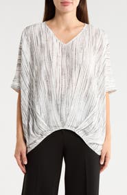 PATRIZIA LUCA Untuck V-Neck Top