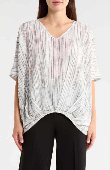 PATRIZIA LUCA Untuck V-Neck Top