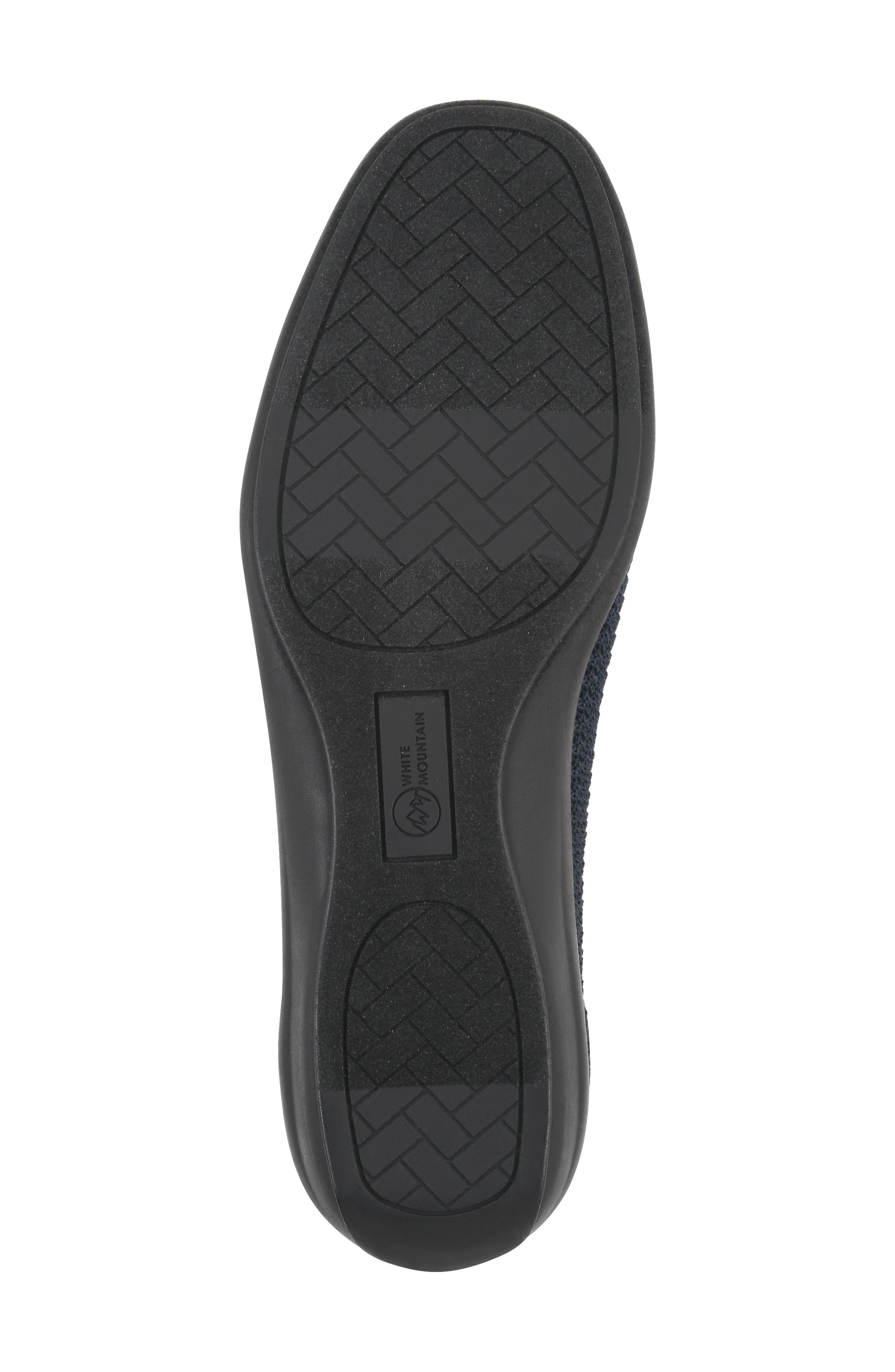 Florian Ballet Flat, Alternate, color, NAVY FABRIC