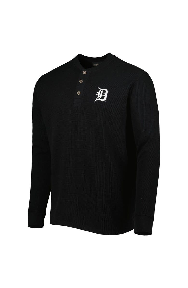 DUNBROOKE Men's Dunbrooke Detroit Tigers Black Maverick Long Sleeve T-Shirt, Alternate, color, Black