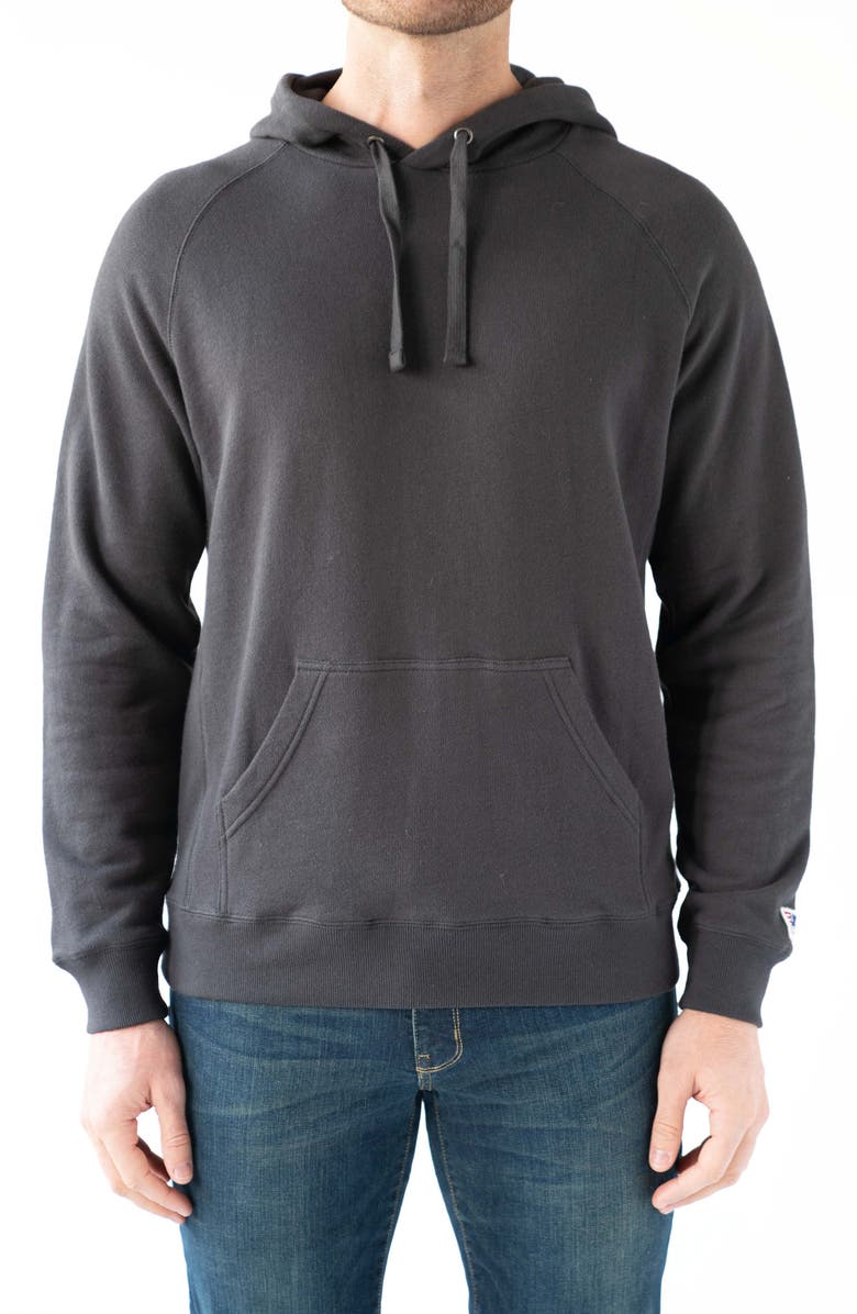 Devil-Dog Dungarees Men's Hooded Cotton Sweatshirt, Main, color,