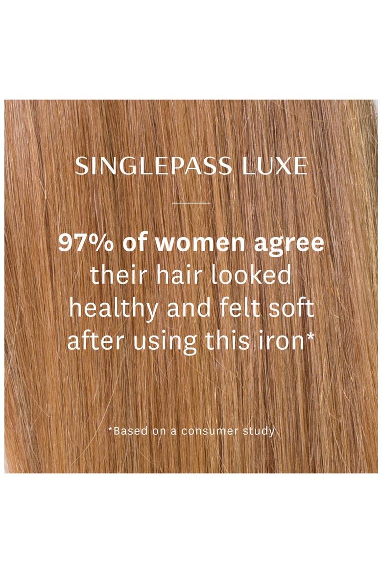 SinglePass Luxe 1-Inch Professional Straightening & Styling Flat Iron, Alternate, color, NO COLOR