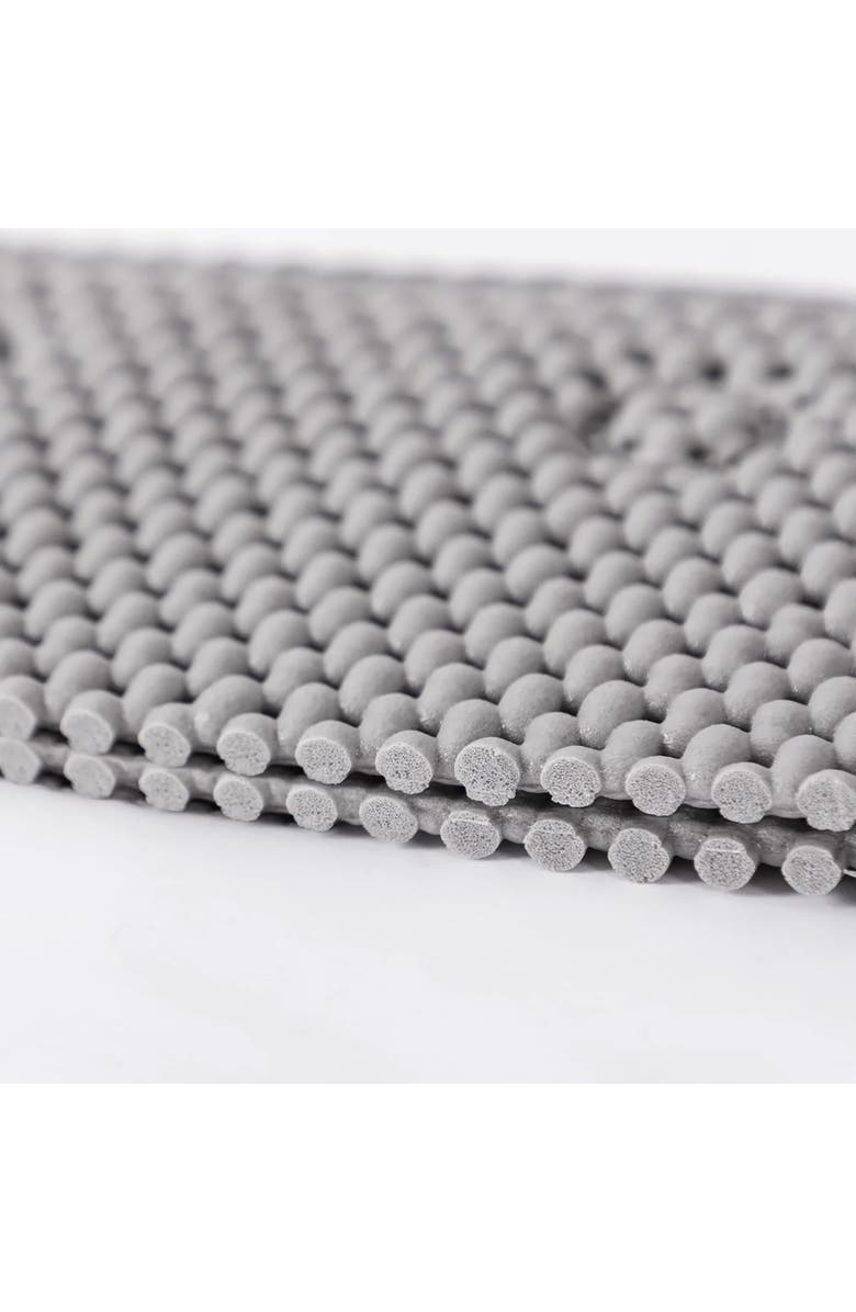 J AND V TEXTILES Nonskid Double Foam Bath Mat, Alternate, color, Gray