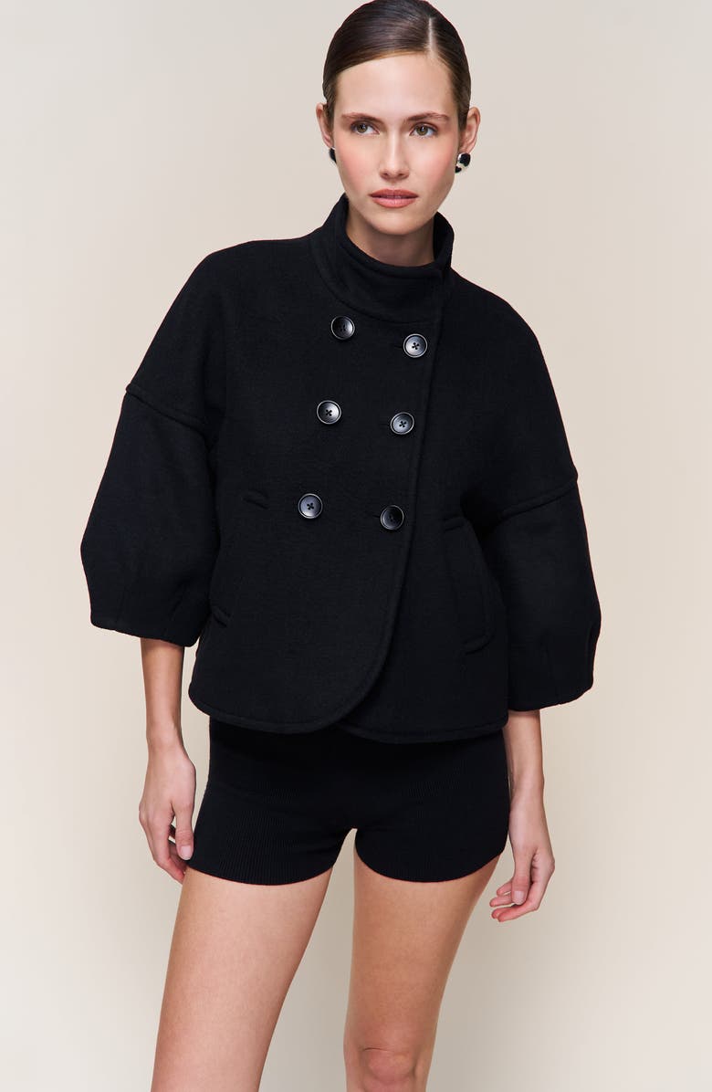 Guizio Le Petite Jacket, Alternate, color, Black