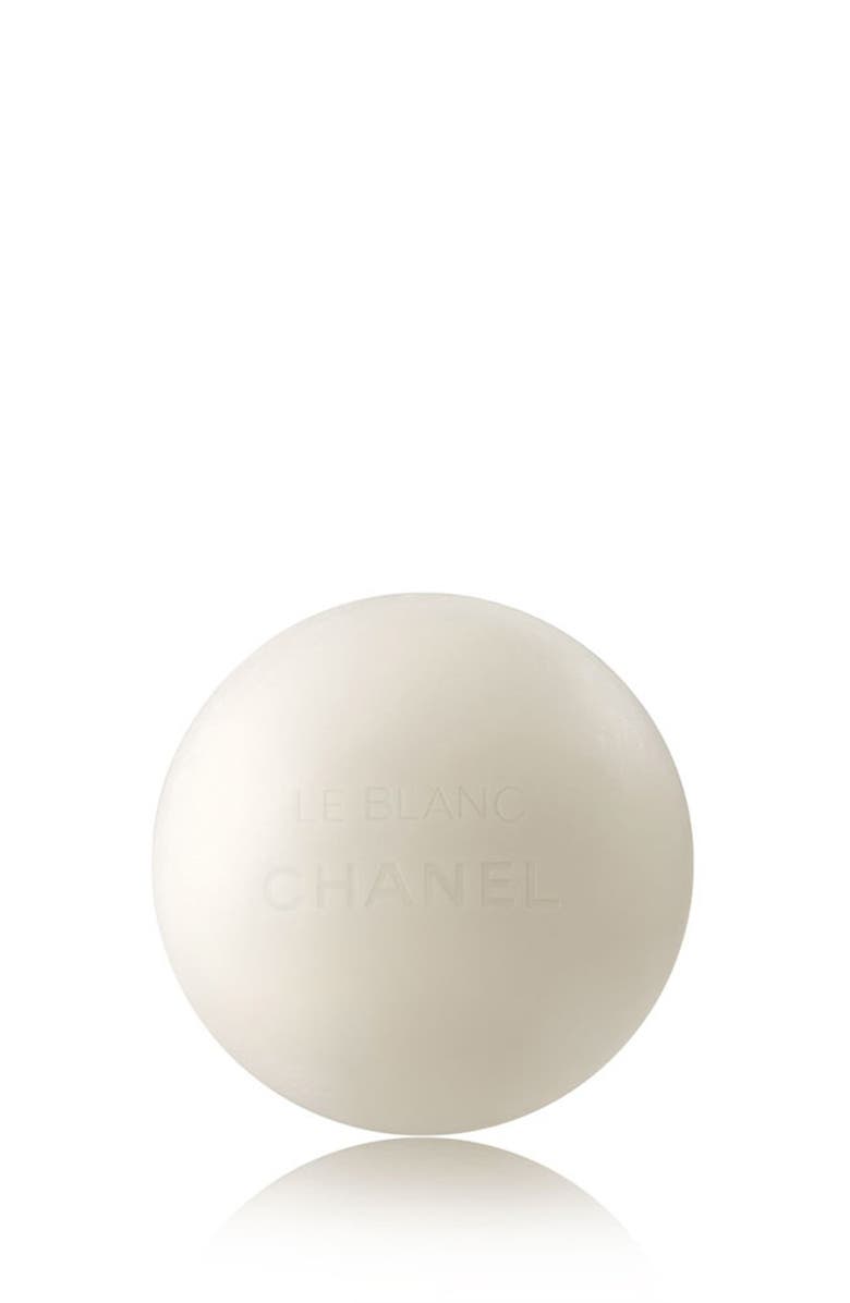 CHANEL LE BLANC BRIGHTENING PEARL <br />Soap Makeup Remover-Cleanser, Main, color, 